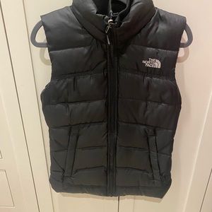 North Face black puffer best XS